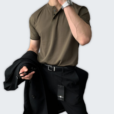 Harold | Buttoned Collar T-shirt
