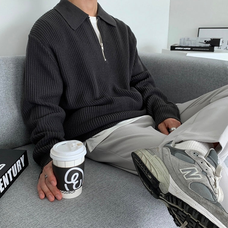 Aiden | Zipper Sweater