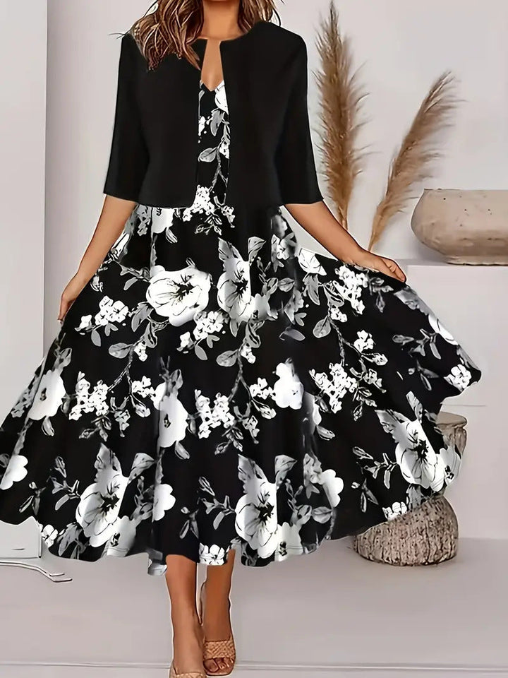 Ankie | Elegant Floral Print Set