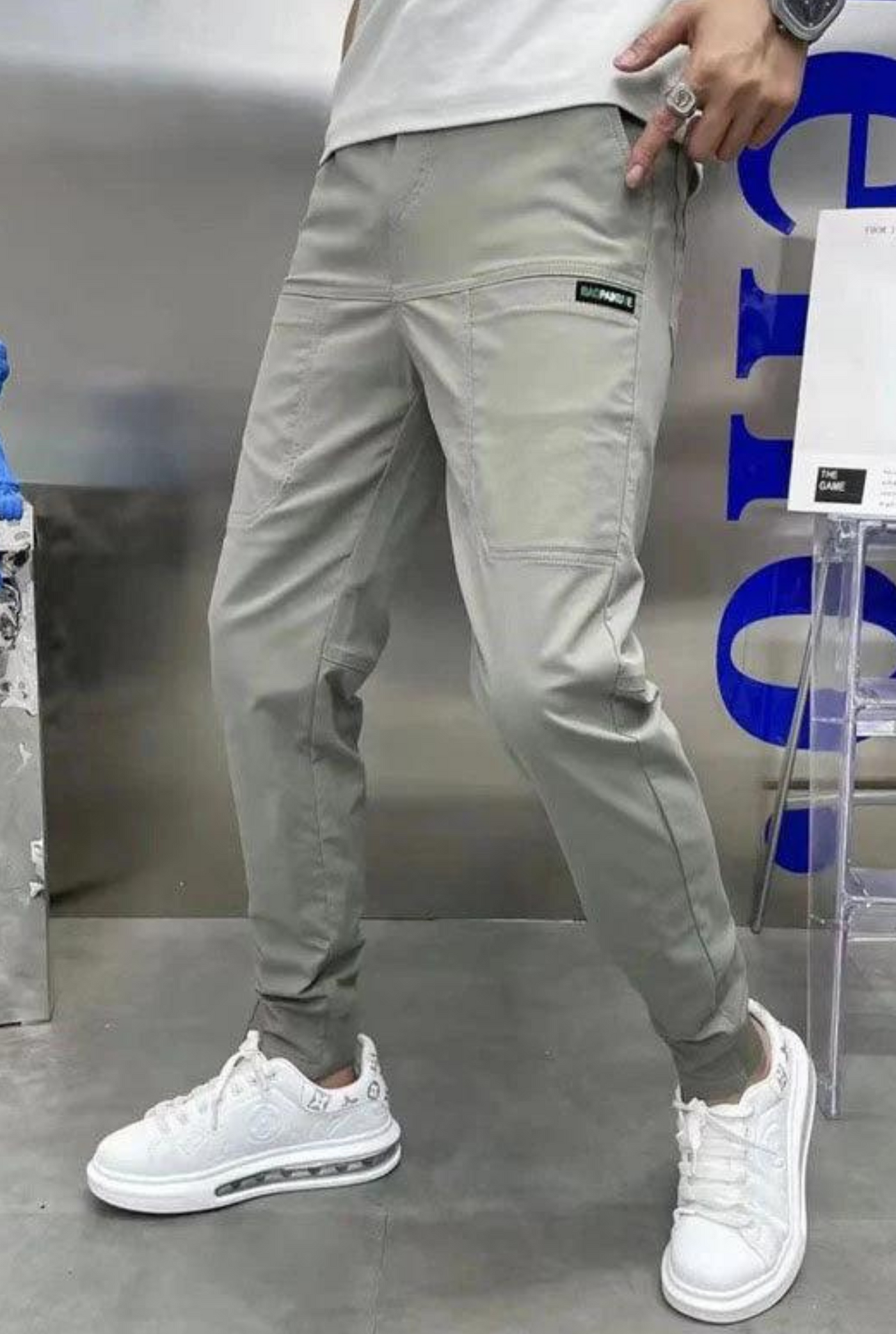 Tommas | Premium Stretch Cargo Trousers