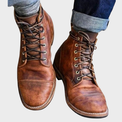 Martial | Leather Ankle Boots