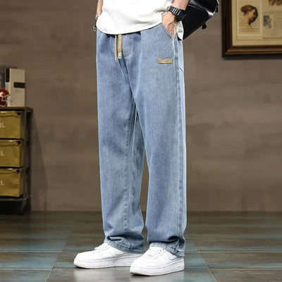 Arthur | Drawstring Baggy Jeans